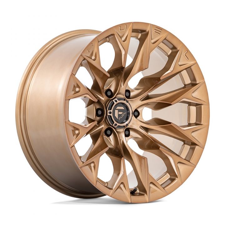 Fuel Wheels<br>Flame Platinum Bronze (22x10)