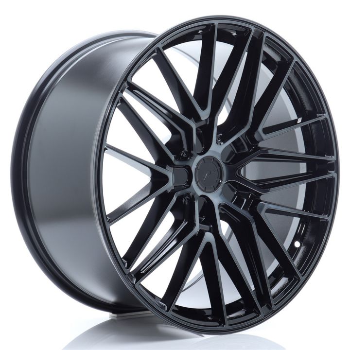 Japan Racing Wheels<br>JR38 Black Brushed (21x10.5)