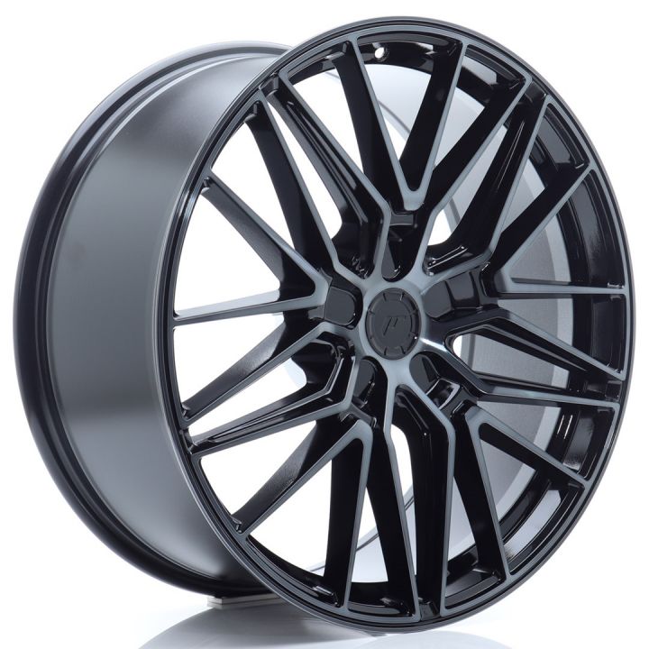 Japan Racing Wheels<br>JR38 Black Brushed (22x9)