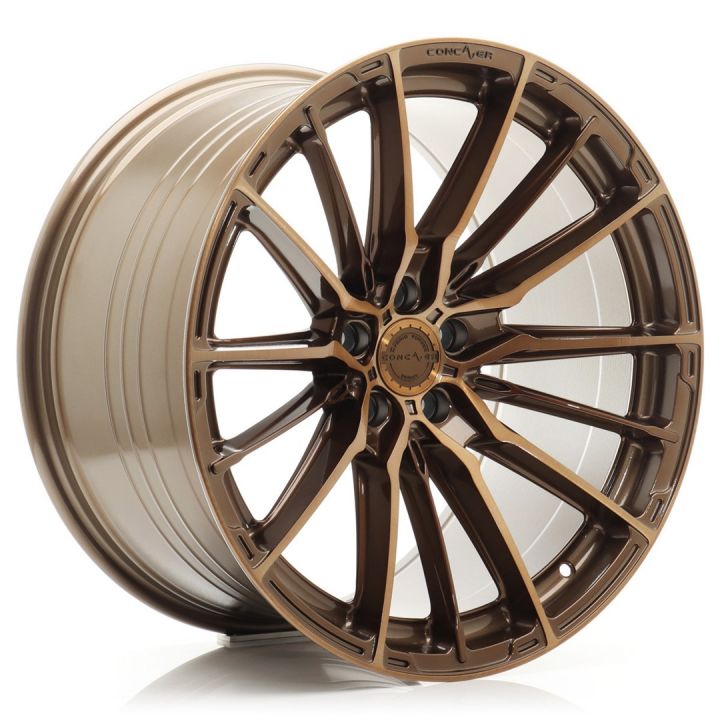 Concaver Wheels<br>CVR7 Brushed Bronze (20x10)