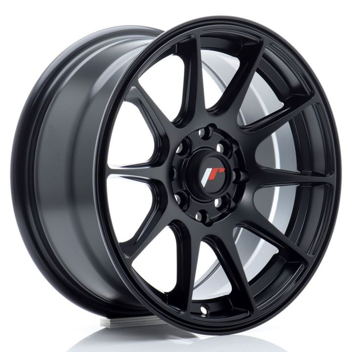 Japan Racing Wheels<br>JR11 Matt Black (15x8)