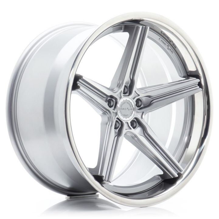 Concaver Wheels<br>CVR9 Brushed Titanium (20x8.5)