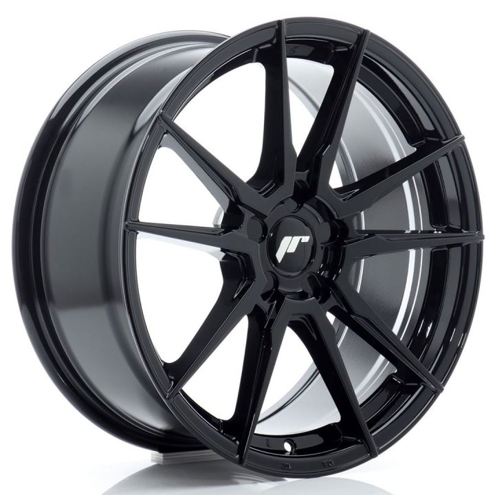 Japan Racing Wheels<br>JR21 Gloss Black (18x8)