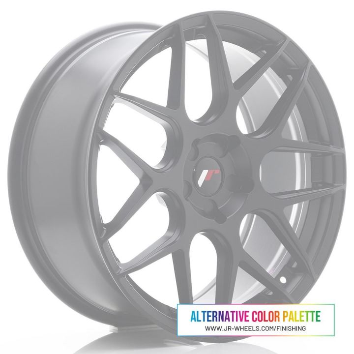 Japan Racing Wheels<br>JR18 Custom Finish (18x7.5)