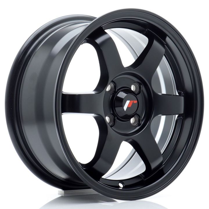 Japan Racing Wheels<br>JR3 Matt Black (15x7 Zoll)