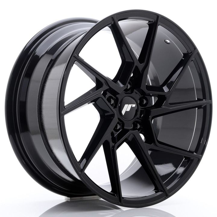 Japan Racing Wheels<br>JR33 Gloss Black (19x9.5)