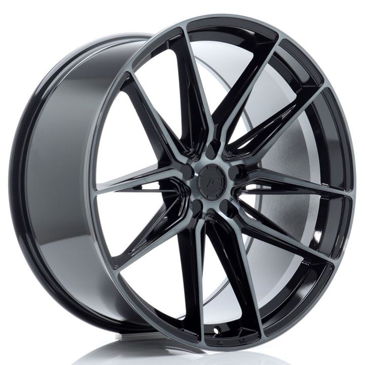 Japan Racing Wheels<br>JR44 Black Machined (22x11)