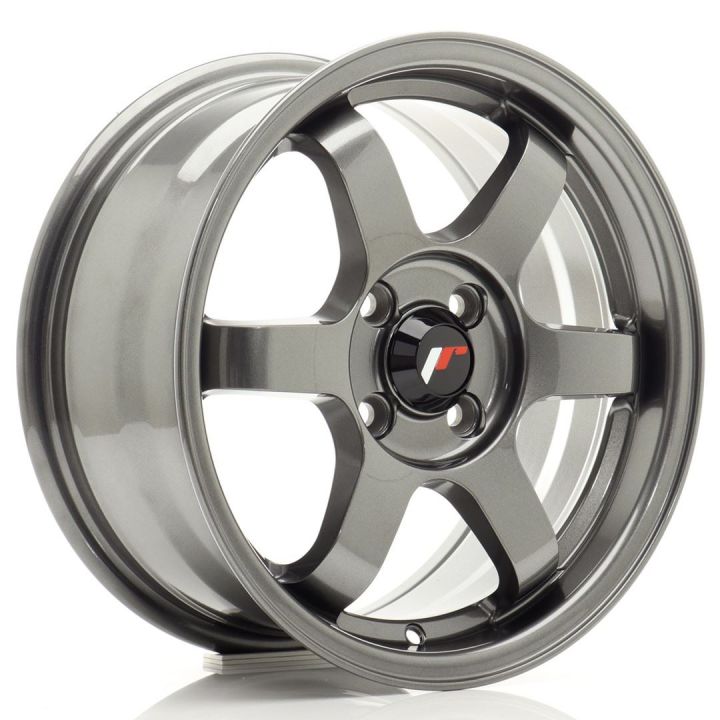 Japan Racing Wheels<br>JR3 Gun Metal (15x7 Zoll)