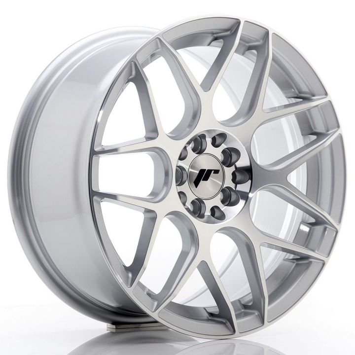 Japan Racing Wheels<br>JR18 Silver Machined (17x8)