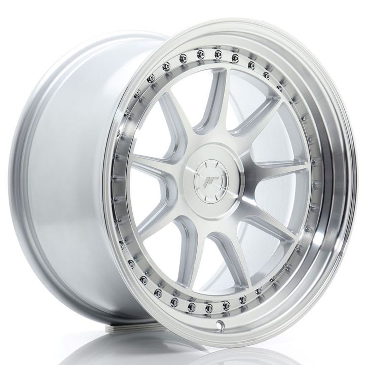 Japan Racing Wheels<br>JR47 Silver Machined (18x9.5)