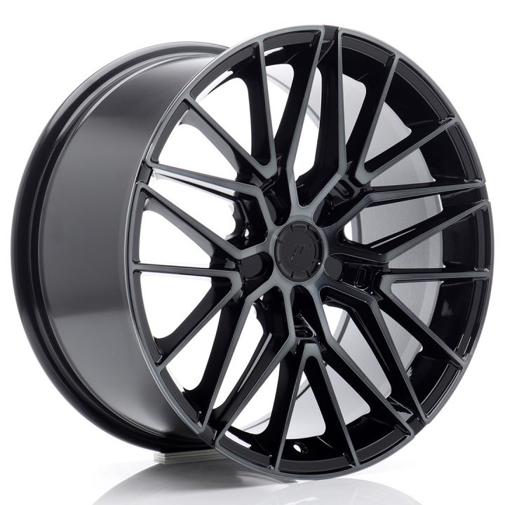 Japan Racing Wheels<br>JR38 Black Machined (18x9)