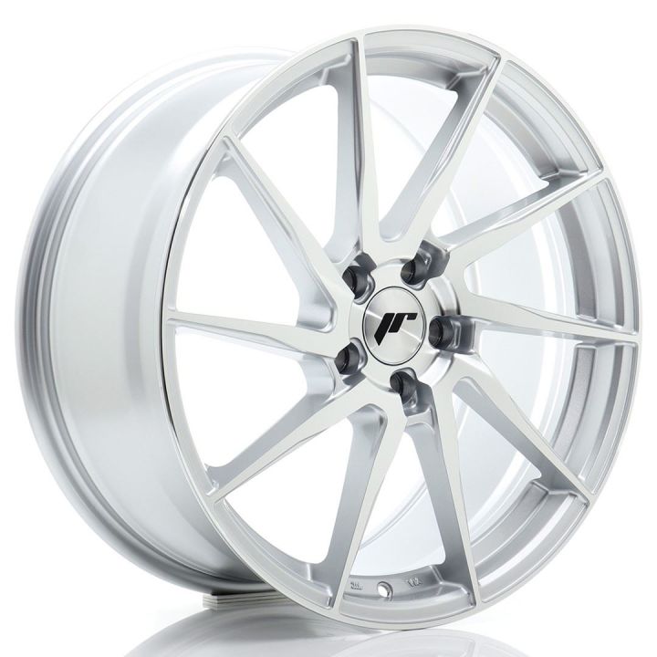 Japan Racing Wheels<br>JR36 Silver Machined (19x8.5)