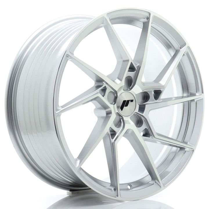 Japan Racing Wheels<br>JR33 Silver Machined (19x8.5)