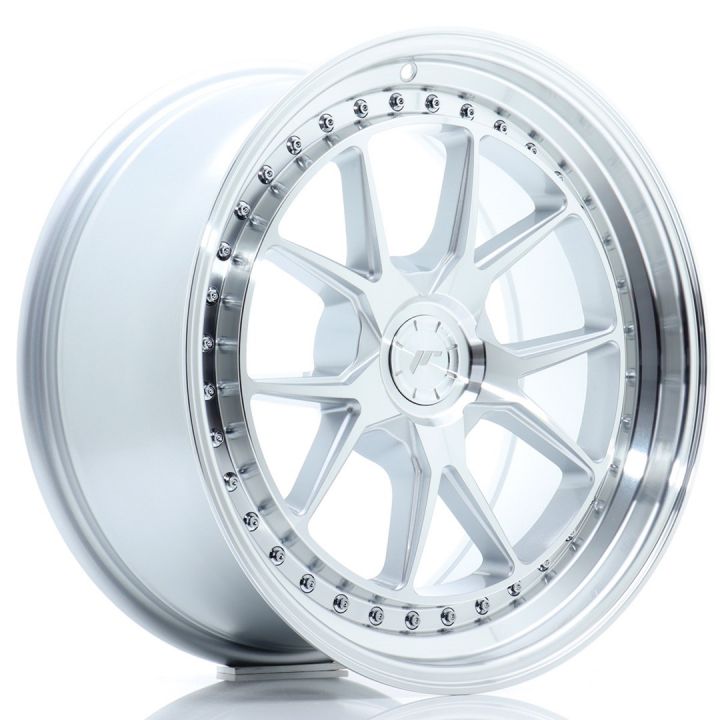 Japan Racing Wheels<br>JR39 Silver Machined (18x8.5)