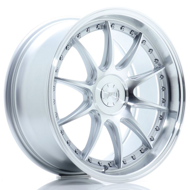 Japan Racing Wheels<br>JR41 Silver Machined (18x8.5)