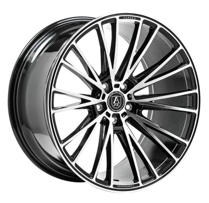 Axe Wheels<br>CF2 - Black Polished (20x8.5)