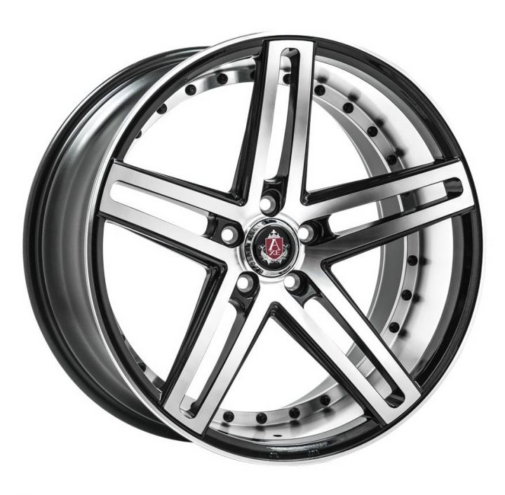 Axe Wheels<br>EX20 - Black Polished (20x10)