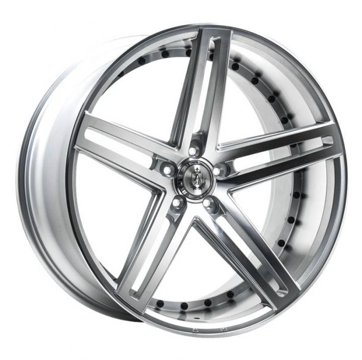 Axe Wheels<br>EX20 - Silver Polished (22x9)