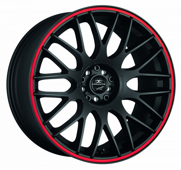 Barracuda<br>Karizzma - Matt Black Puresports Color Trim Rot (19x8.5)