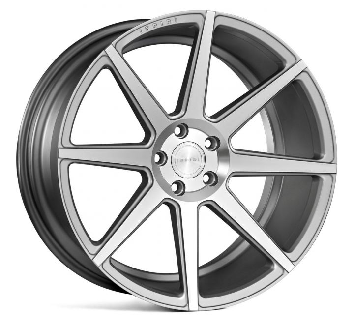 Ispiri<br>ISR8 - Satin Silver Machined (20x10)