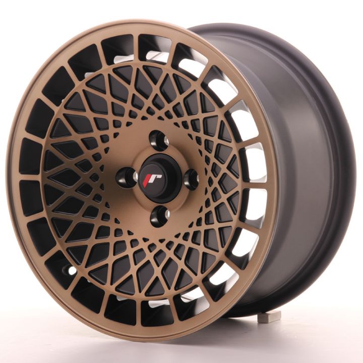 Japan Racing Wheels<br>JR14 Black Bronze Finish (15″)