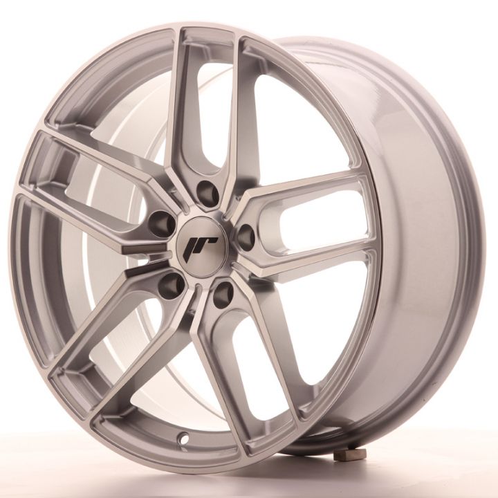 Japan Racing Wheels<br>JR25 Silver Machined (18x8.5)