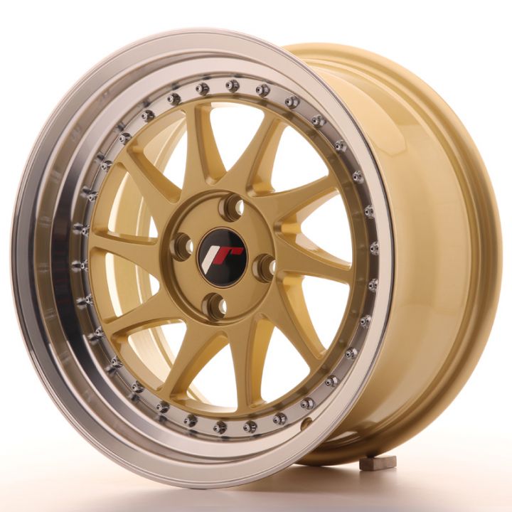 Japan Racing Wheels<br>JR26 Gold (16x8)