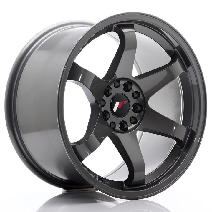 Japan Racing Wheels<br>JR3 Gun Metal (18x10)