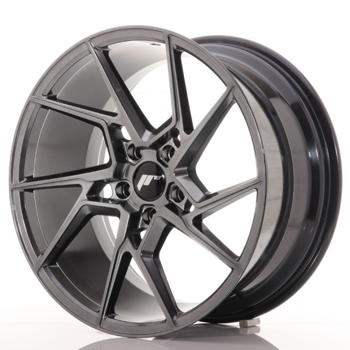 Japan Racing Wheels<br>JR33 Hyper Black (19x9.5)