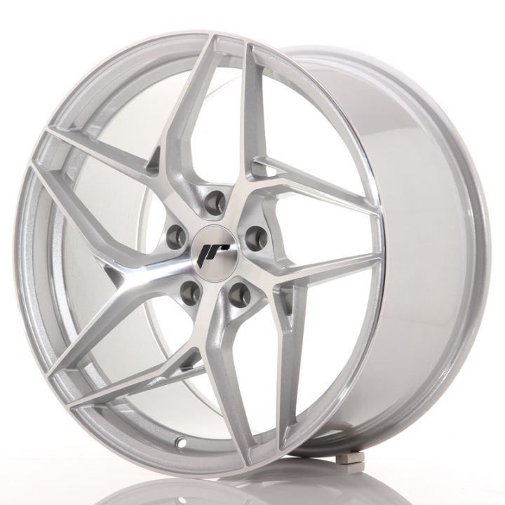 Japan Racing Wheels<br>JR35 Silver Machined (19x9.5)