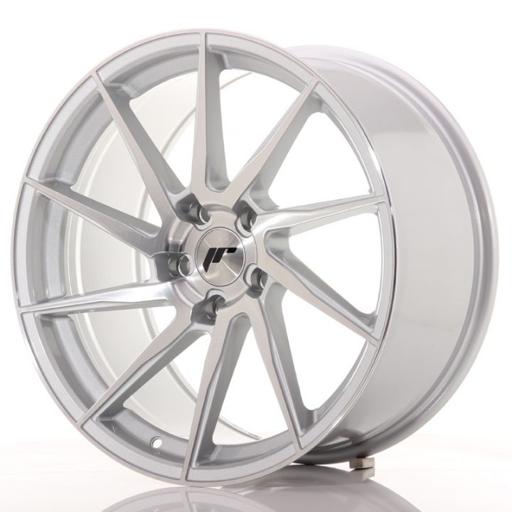 Japan Racing Wheels<br>JR36 Brushed Silver (19x9.5)