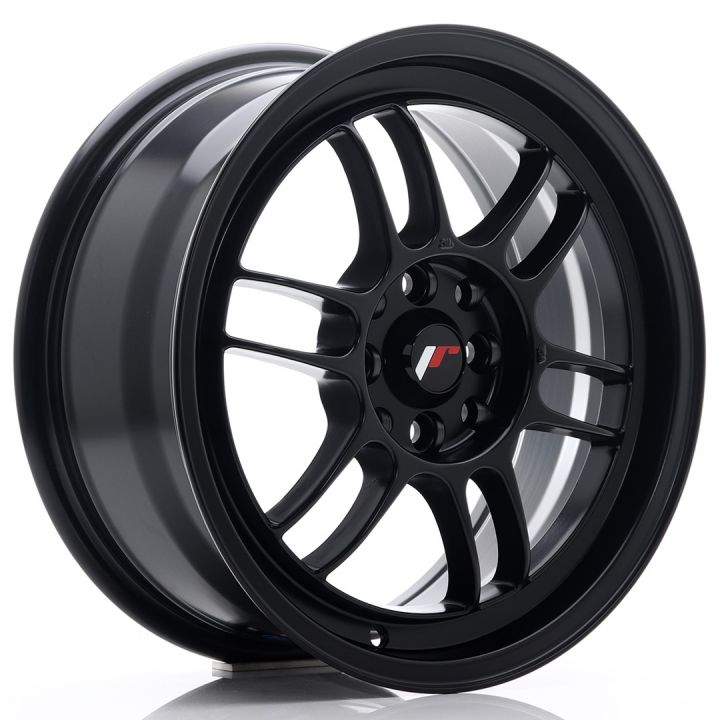 Japan Racing Wheels<br>JR7 Matt Black (16″)