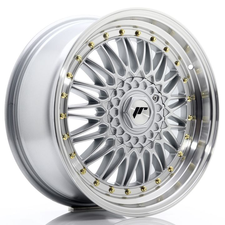 Japan Racing Wheels<br>JR9 Machined Silver (18x8)