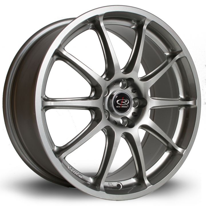 Rota Wheels<br>GR-A Steel Grey (17″)