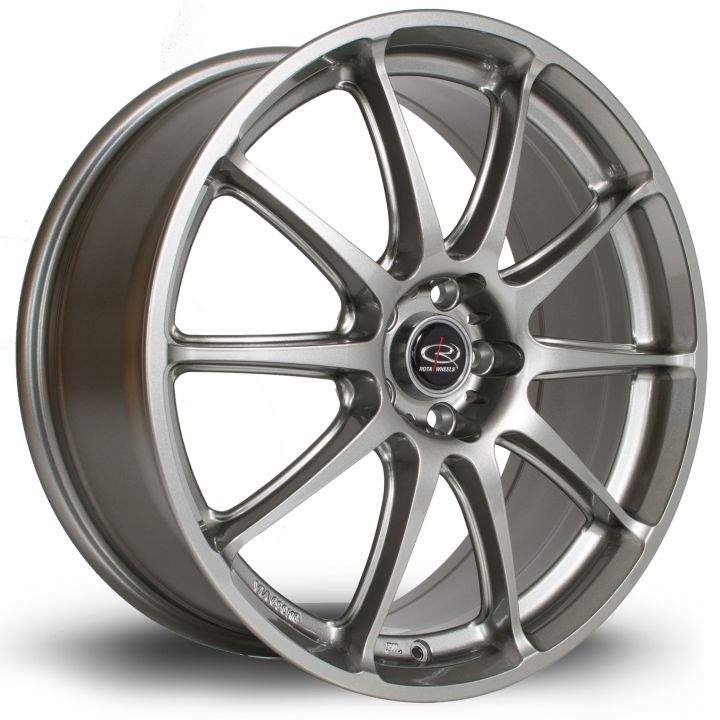 Rota Wheels<br>GR-A Steelgrey (18″)