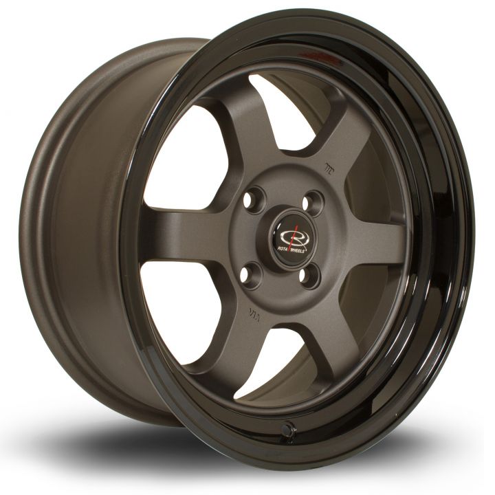 Rota Wheels<br>Grid-V FG Black (15x7)