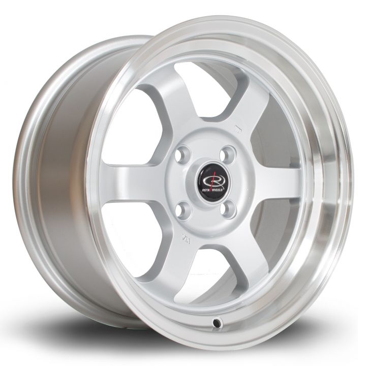 Rota Wheels<br>Grid-V Royal Silver (15x7)