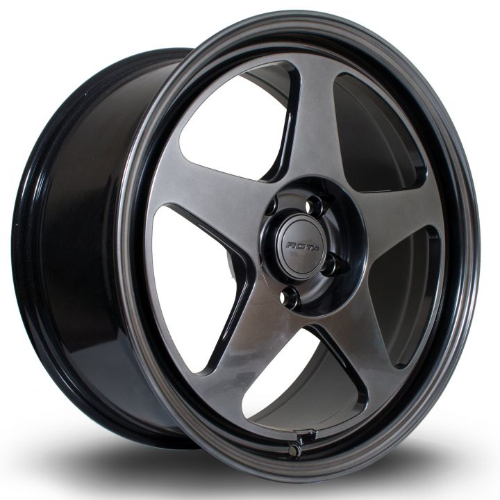 Rota Wheels<br>Slipstream Hyper Black (18x8.5)