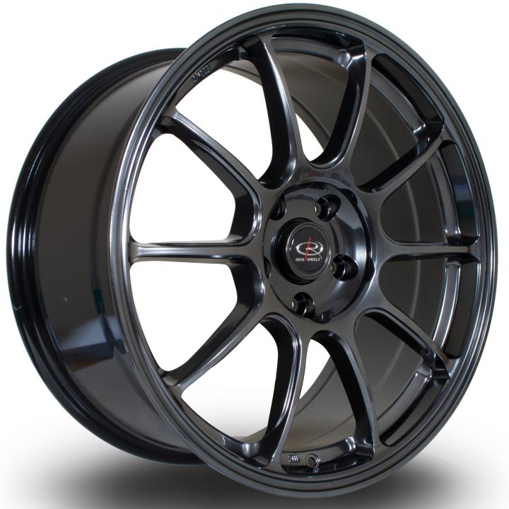 Rota Wheels<br>SS10 Hyper Black (18x8.5)