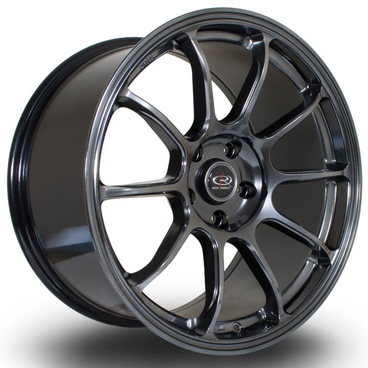 Rota Wheels<br>SS10 Hyper Black (18x9.5)