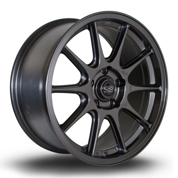 Rota Wheels<br>Strike Gun Metal (17x8)