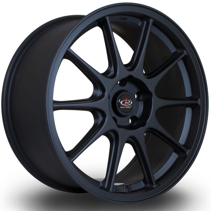 Rota Wheels<br>Strike Flat Black (18x8.5)