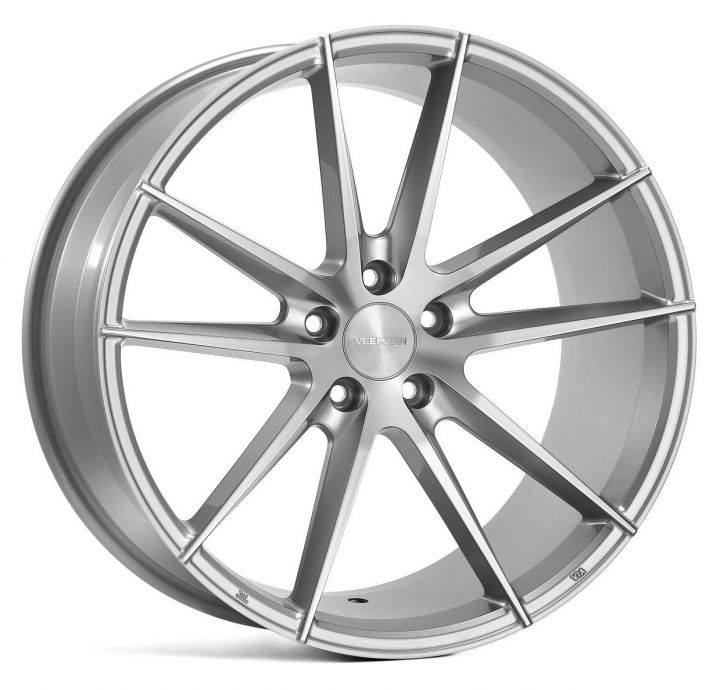 Veemann<br>V-FS25 - Silver Machined (19x8.5)