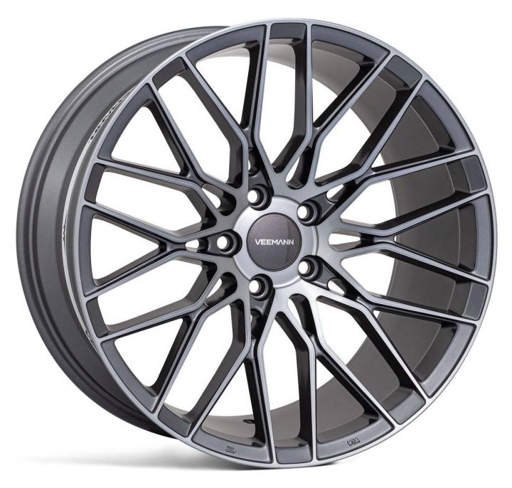 Veemann<br>V-FS34 - Graphite Smoke Machined (18x8)