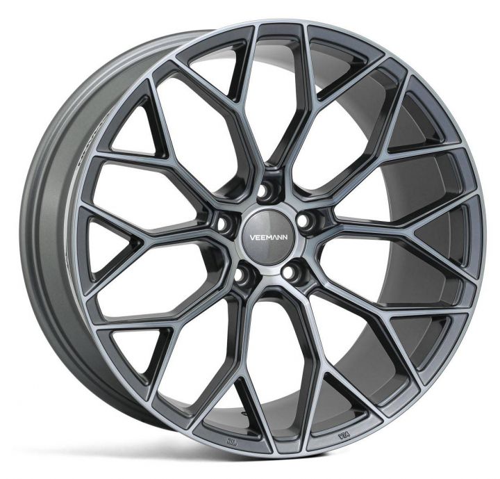 Veemann<br>V-FS66 - Graphite Smoke Machined (18x9)