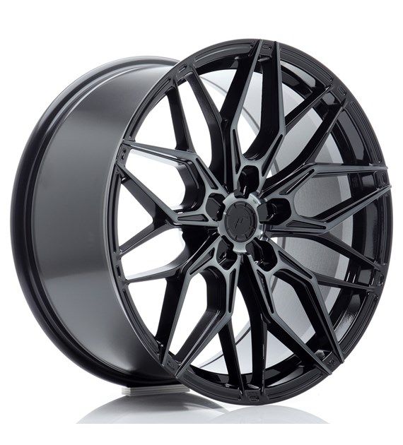 Japan Racing Wheels<br>JR46 Black Machined (19x8.5)