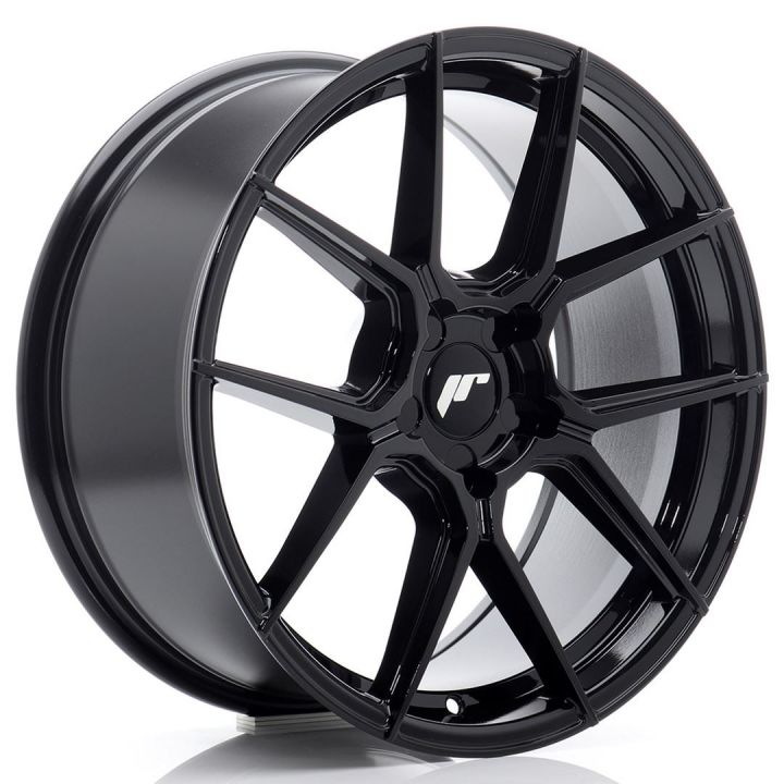 Japan Racing Wheels<br>JR30 Gloss Black (18x8)