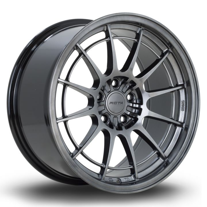 Rota Wheels<br>Rota GKR Hyper Black (18″)