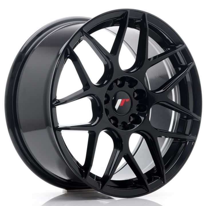 Japan Racing Wheels<br>JR18 Gloss Black (18x8.5)