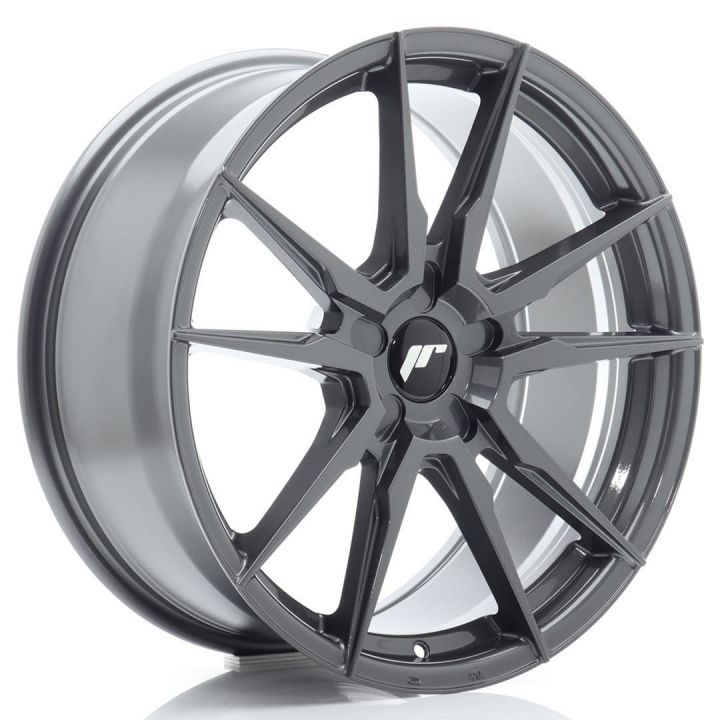 Japan Racing Wheels<br>JR21 Hyper Gray (19x8)